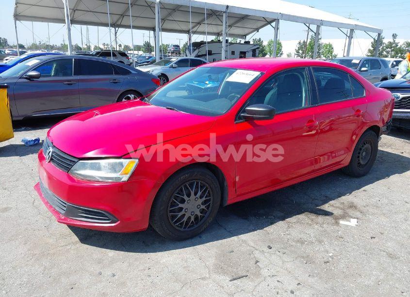 Photo 2 of 2012 Volkswagen Jetta 2.0L S (VIN 3VW2K7AJ4CM416389)