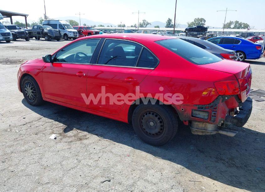 Photo 3 of 2012 Volkswagen Jetta 2.0L S (VIN 3VW2K7AJ4CM416389)