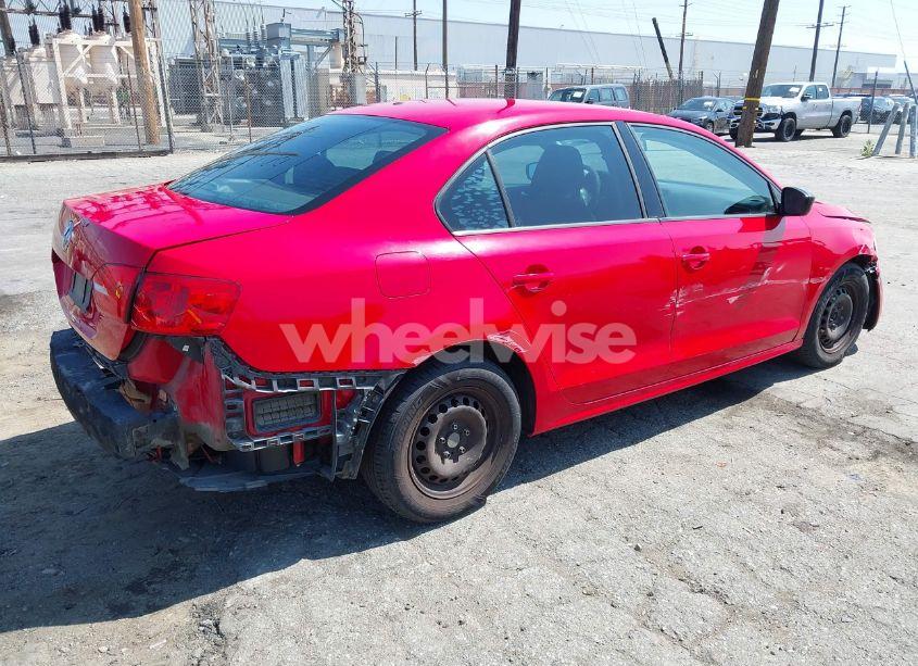 Photo 4 of 2012 Volkswagen Jetta 2.0L S (VIN 3VW2K7AJ4CM416389)