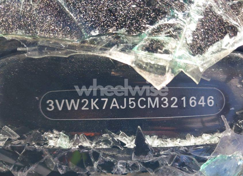 Photo 9 of 2012 Volkswagen Jetta 2.0L S (VIN 3VW2K7AJ5CM321646)