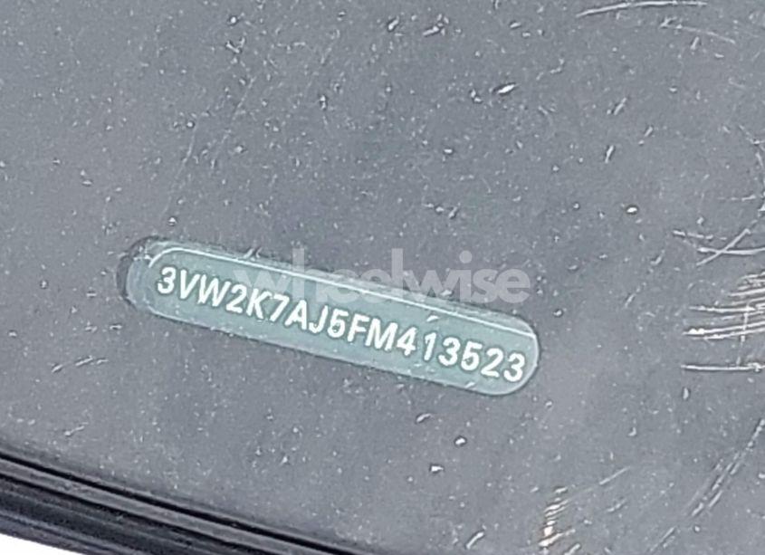 Photo 9 of 2015 Volkswagen Jetta 2.0L S (VIN 3VW2K7AJ5FM413523)