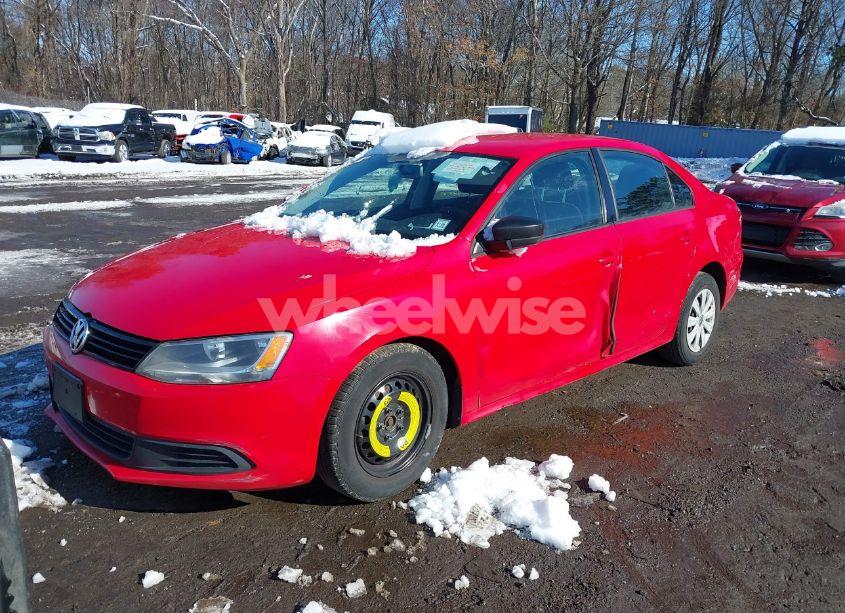 Photo 2 of 2014 Volkswagen Jetta 2.0L S (VIN 3VW2K7AJ6EM375959)
