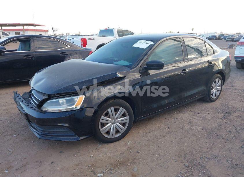 Photo 2 of 2015 Volkswagen Jetta 2.0L S (VIN 3VW2K7AJ8FM406811)