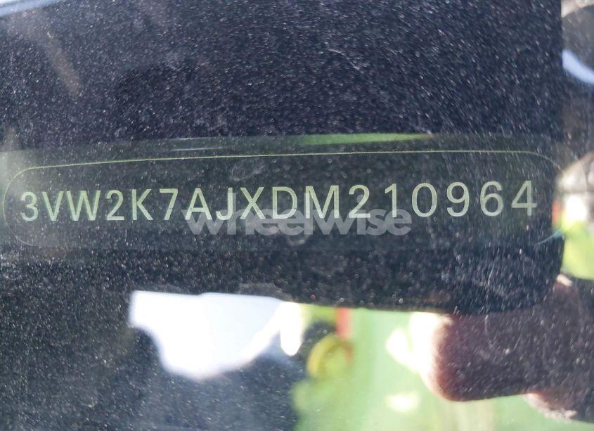 Photo 9 of 2013 Volkswagen Jetta 2.0L S (VIN 3VW2K7AJXDM210964)