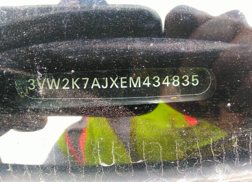 Photo 9 of 2014 Volkswagen Jetta 2.0L S (VIN 3VW2K7AJXEM434835)