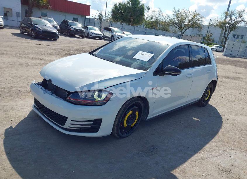 Photo 2 of 2017 Volkswagen Golf GTI AUTOBAHN 4-DOOR/S 4-DOOR/SE 4-DOOR/SPORT 4-DOOR (VIN 3VW447AU0HM059295)