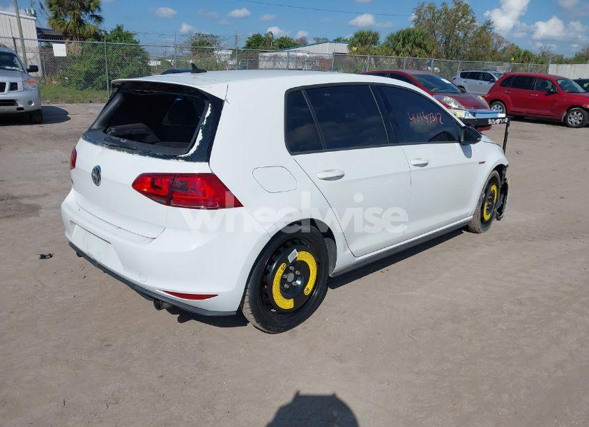 Photo 4 of 2017 Volkswagen Golf GTI AUTOBAHN 4-DOOR/S 4-DOOR/SE 4-DOOR/SPORT 4-DOOR (VIN 3VW447AU0HM059295)