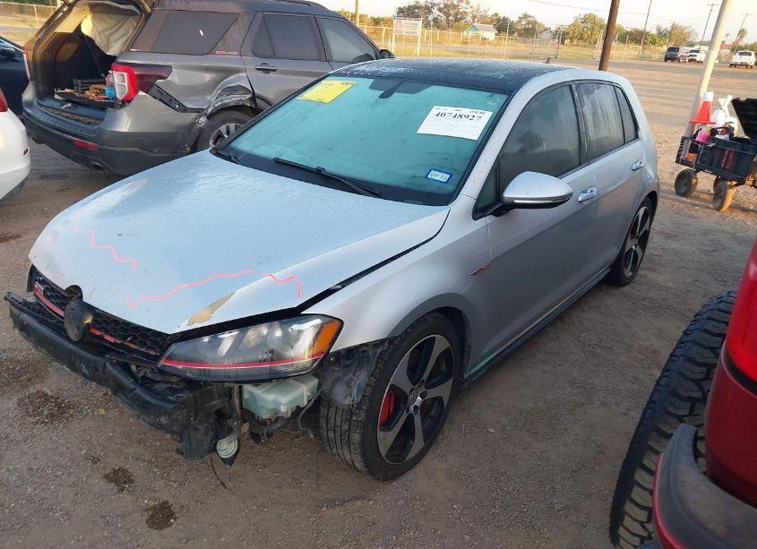 Photo 2 of 2017 Volkswagen Golf GTI AUTOBAHN 4-DOOR/S 4-DOOR/SE 4-DOOR/SPORT 4-DOOR (VIN 3VW447AU1HM057149)
