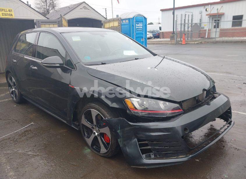 2016 Volkswagen Golf GTI AUTOBAHN W/PERFORMANCE PACKAGE 4-DOOR (VIN 3VW447AU3GM014902) main photo