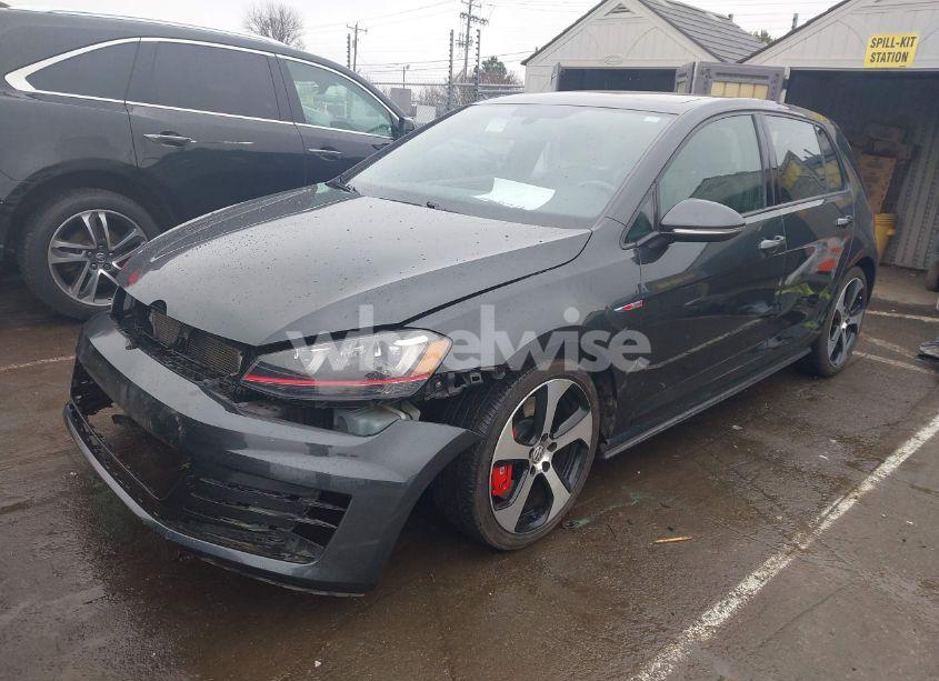 Photo 2 of 2016 Volkswagen Golf GTI AUTOBAHN W/PERFORMANCE PACKAGE 4-DOOR (VIN 3VW447AU3GM014902)