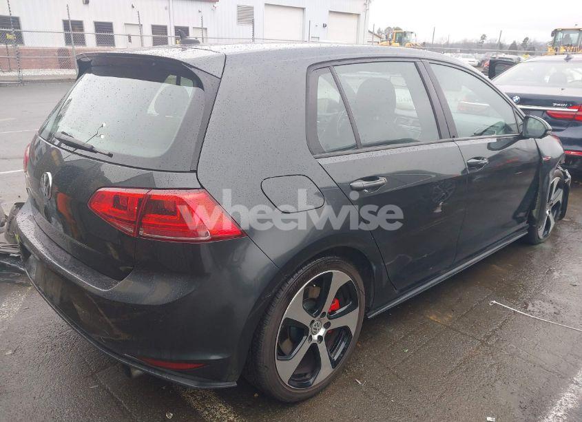 Photo 4 of 2016 Volkswagen Golf GTI AUTOBAHN W/PERFORMANCE PACKAGE 4-DOOR (VIN 3VW447AU3GM014902)