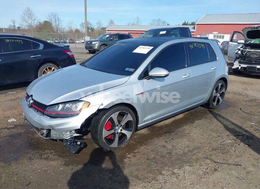 Photo 2 of 2016 Volkswagen Golf GTI AUTOBAHN W/PERFORMANCE PACKAGE 4-DOOR (VIN 3VW447AU3GM018142)