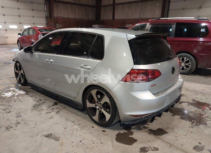 Photo 3 of 2017 Volkswagen Golf GTI AUTOBAHN 4-DOOR/S 4-DOOR/SE 4-DOOR/SPORT 4-DOOR (VIN 3VW447AU4HM042466)