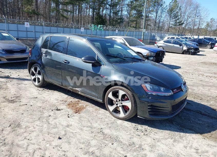 2017 Volkswagen Golf GTI AUTOBAHN 4-DOOR/S 4-DOOR/SE 4-DOOR/SPORT 4-DOOR (VIN 3VW447AU7HM056586) main photo