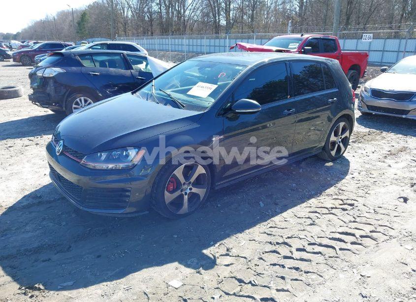 Photo 2 of 2017 Volkswagen Golf GTI AUTOBAHN 4-DOOR/S 4-DOOR/SE 4-DOOR/SPORT 4-DOOR (VIN 3VW447AU7HM056586)