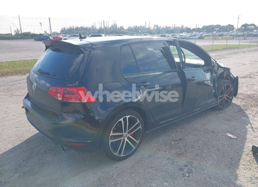 Photo 4 of 2017 Volkswagen Golf GTI SPORT 4-DOOR (VIN 3VW447AU9HM002397)