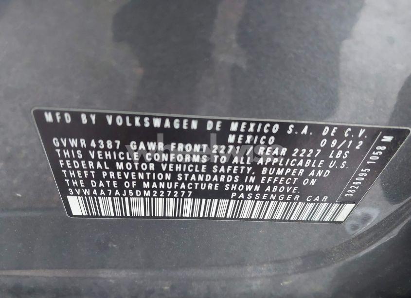 Photo 9 of 2013 Volkswagen Jetta GLI AUTOBAHN (VIN 3VW4A7AJ5DM227277)