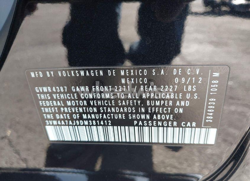 Photo 9 of 2013 Volkswagen Jetta GLI AUTOBAHN (VIN 3VW4A7AJ9DM381412)