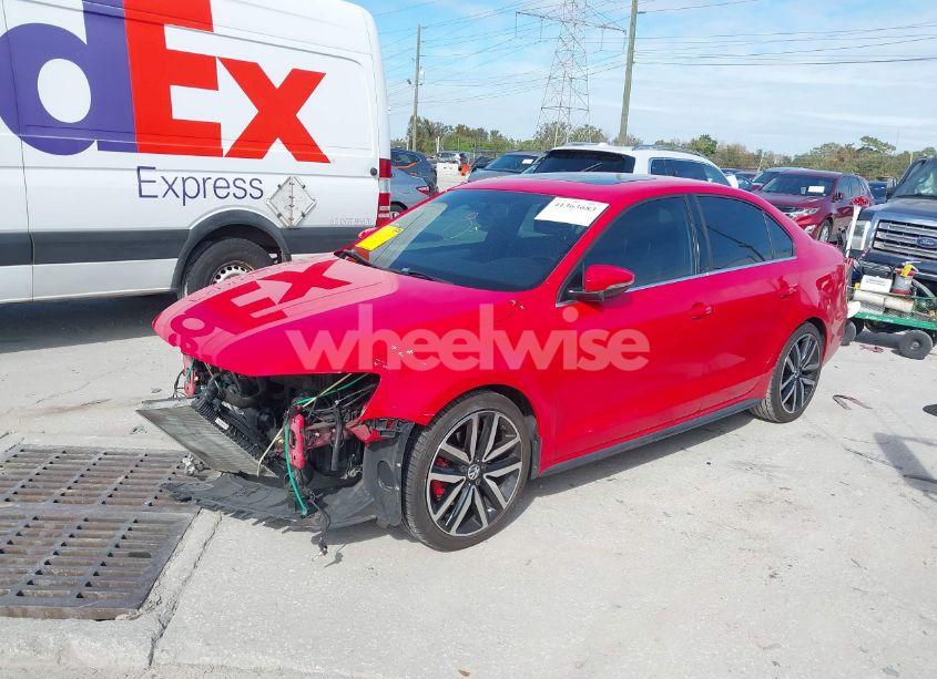 Photo 2 of 2014 Volkswagen Jetta GLI AUTOBAHN (VIN 3VW4S7AJ7EM213329)