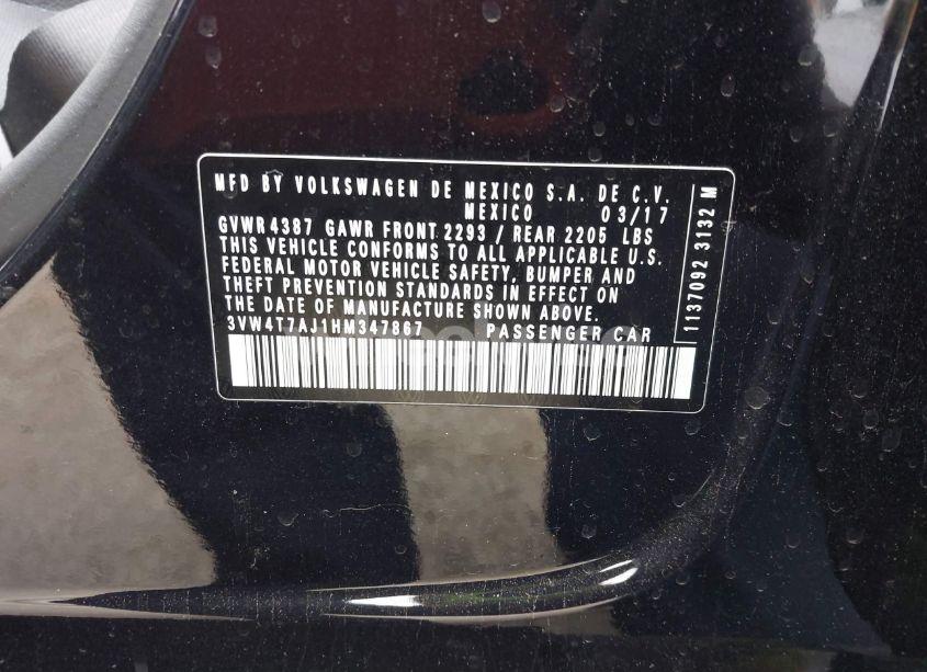 Photo 9 of 2017 Volkswagen Jetta GLI (VIN 3VW4T7AJ1HM347867)