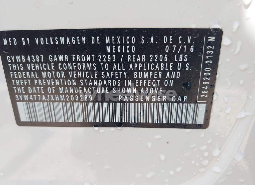 Photo 9 of 2017 Volkswagen Jetta GLI (VIN 3VW4T7AJXHM209289)