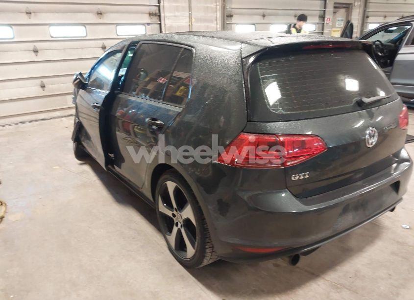 Photo 3 of 2015 Volkswagen Golf GTI 2.0T AUTOBAHN 4-DOOR (VIN 3VW4T7AU0FM009027)