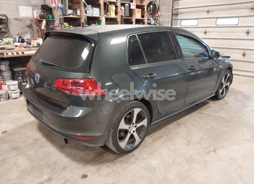 Photo 4 of 2015 Volkswagen Golf GTI 2.0T AUTOBAHN 4-DOOR (VIN 3VW4T7AU0FM009027)