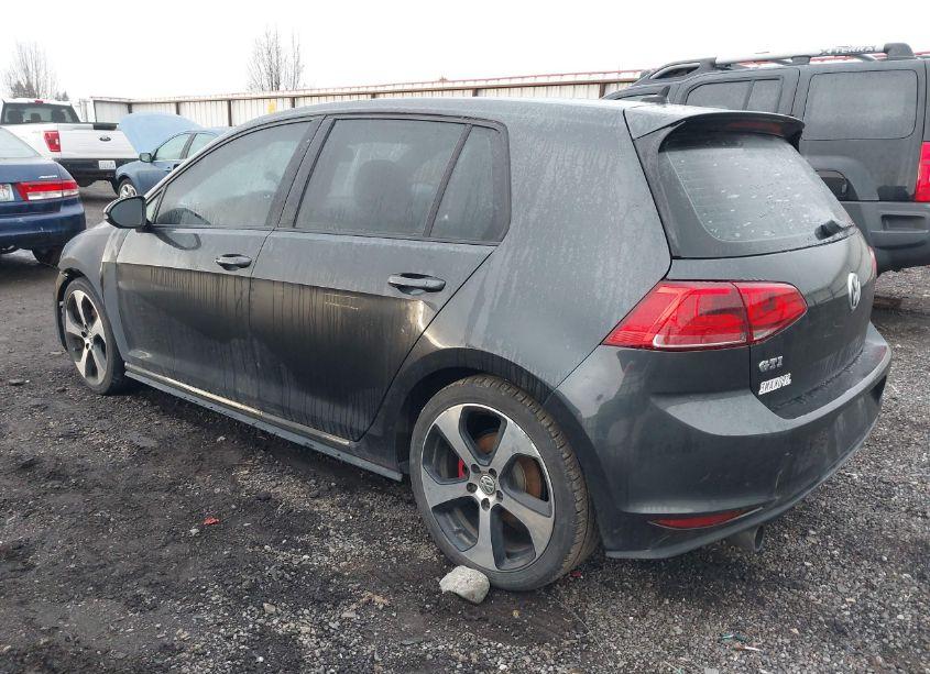 Photo 3 of 2017 Volkswagen Golf GTI AUTOBAHN 4-DOOR/S 4-DOOR/SE 4-DOOR/SPORT 4-DOOR (VIN 3VW4T7AU0HM050891)