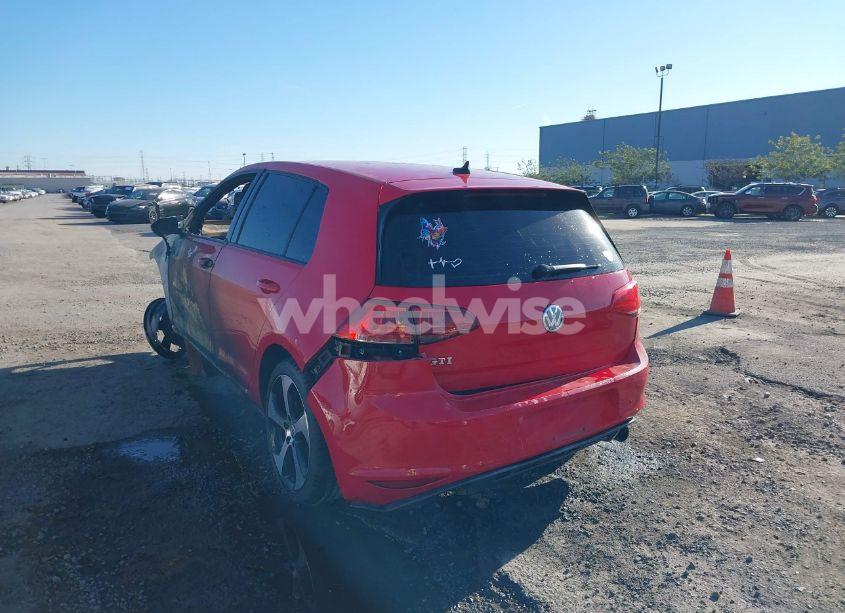 Photo 3 of 2015 Volkswagen Golf GTI 2.0T S 4-DOOR (VIN 3VW4T7AU2FM031756)