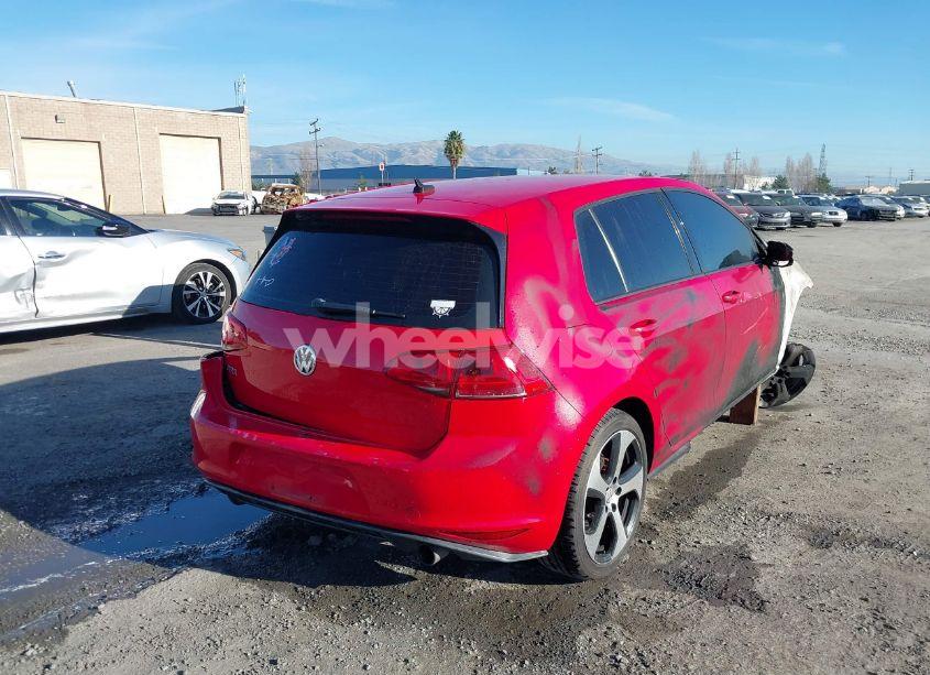 Photo 4 of 2015 Volkswagen Golf GTI 2.0T S 4-DOOR (VIN 3VW4T7AU2FM031756)