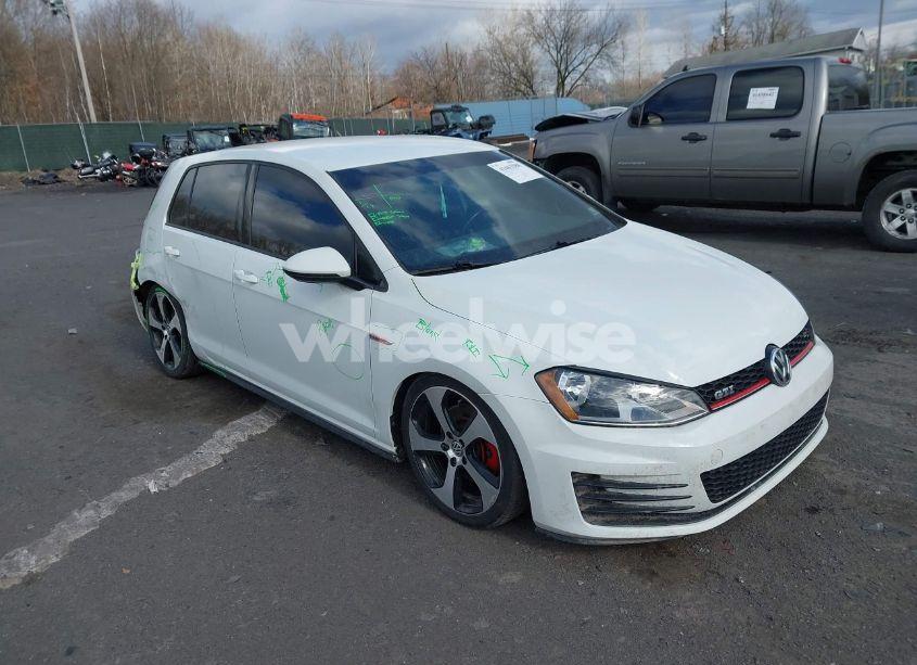 2017 Volkswagen Golf GTI AUTOBAHN 4-DOOR/S 4-DOOR/SE 4-DOOR/SPORT 4-DOOR (VIN 3VW4T7AU2HM074030) main photo