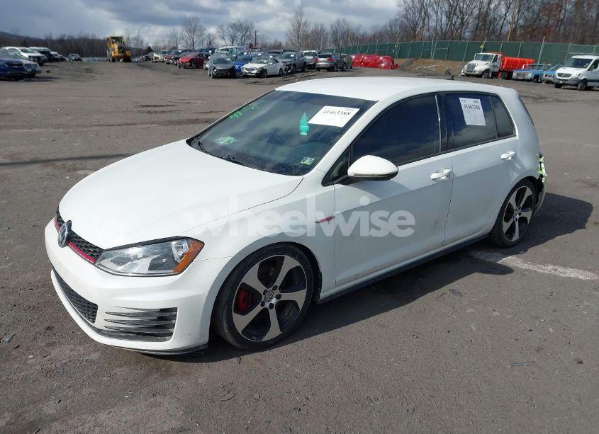 Photo 2 of 2017 Volkswagen Golf GTI AUTOBAHN 4-DOOR/S 4-DOOR/SE 4-DOOR/SPORT 4-DOOR (VIN 3VW4T7AU2HM074030)