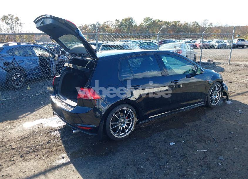 Photo 4 of 2017 Volkswagen Golf GTI AUTOBAHN 4-DOOR/S 4-DOOR/SE 4-DOOR/SPORT 4-DOOR (VIN 3VW4T7AU3HM051078)