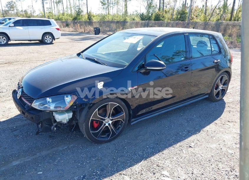 Photo 2 of 2015 Volkswagen Golf GTI 2.0T S 4-DOOR (VIN 3VW4T7AU4FM098195)
