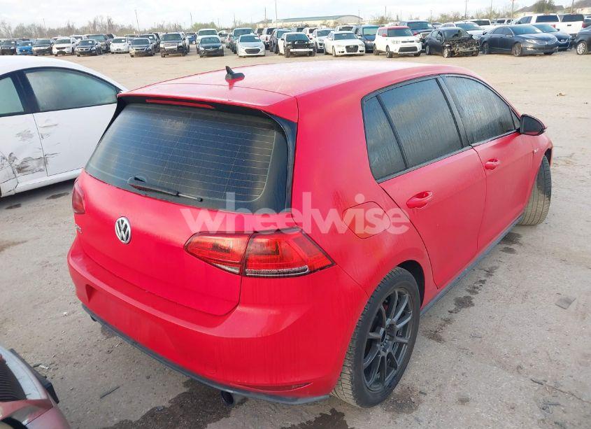 Photo 4 of 2017 Volkswagen Golf GTI AUTOBAHN 4-DOOR/S 4-DOOR/SE 4-DOOR/SPORT 4-DOOR (VIN 3VW4T7AU4HM073719)