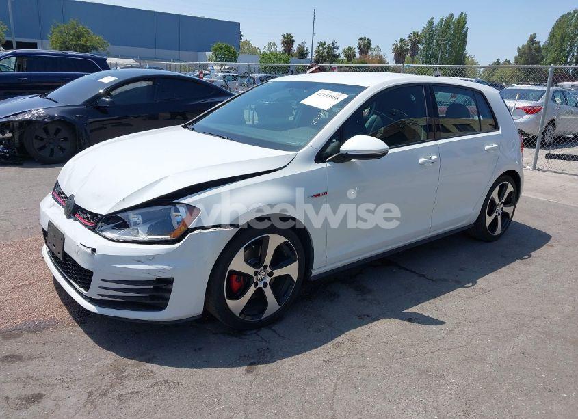 Photo 2 of 2017 Volkswagen Golf GTI AUTOBAHN 4-DOOR/S 4-DOOR/SE 4-DOOR/SPORT 4-DOOR (VIN 3VW4T7AU5HM065273)