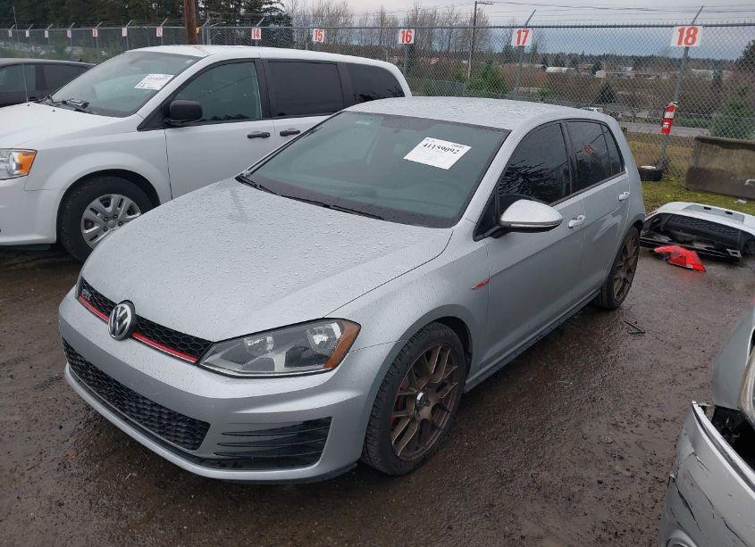 Photo 2 of 2017 Volkswagen Golf GTI AUTOBAHN 4-DOOR/S 4-DOOR/SE 4-DOOR/SPORT 4-DOOR (VIN 3VW4T7AU5HM073406)