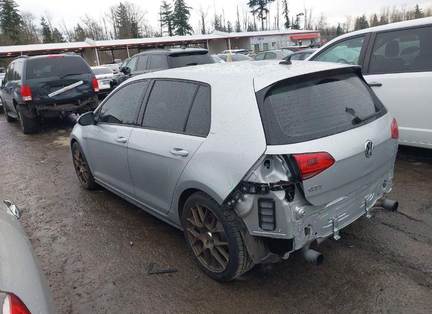 Photo 3 of 2017 Volkswagen Golf GTI AUTOBAHN 4-DOOR/S 4-DOOR/SE 4-DOOR/SPORT 4-DOOR (VIN 3VW4T7AU5HM073406)