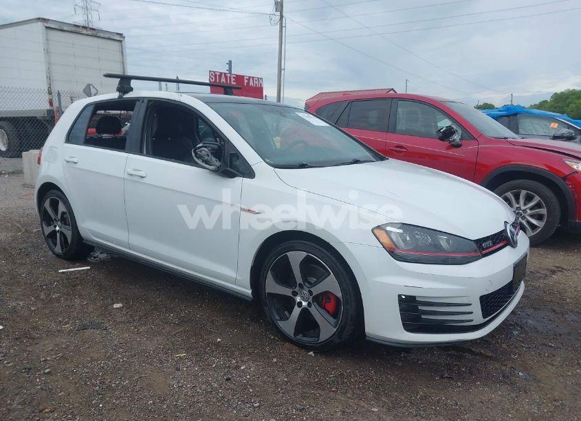 2015 Volkswagen Golf GTI 2.0T AUTOBAHN 4-DOOR (VIN 3VW4T7AU6FM016676) main photo