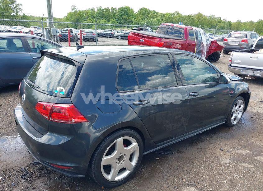 Photo 4 of 2017 Volkswagen Golf GTI AUTOBAHN 4-DOOR/S 4-DOOR/SE 4-DOOR/SPORT 4-DOOR (VIN 3VW4T7AU7HM068899)