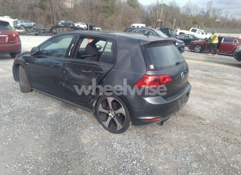 Photo 3 of 2016 Volkswagen Golf GTI S 4-DOOR (VIN 3VW4T7AU8GM000819)