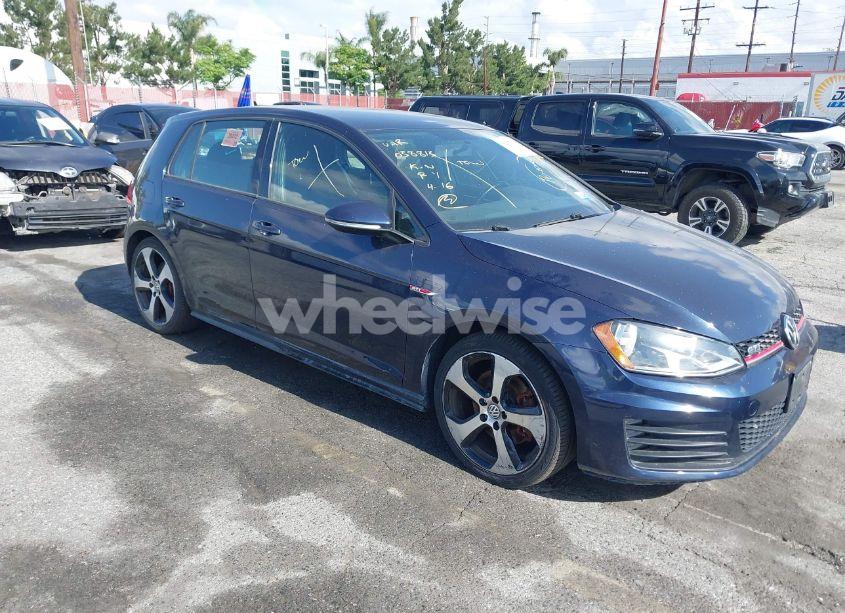 2017 Volkswagen Golf GTI AUTOBAHN 4-DOOR/S 4-DOOR/SE 4-DOOR/SPORT 4-DOOR (VIN 3VW4T7AU8HM038813) main photo