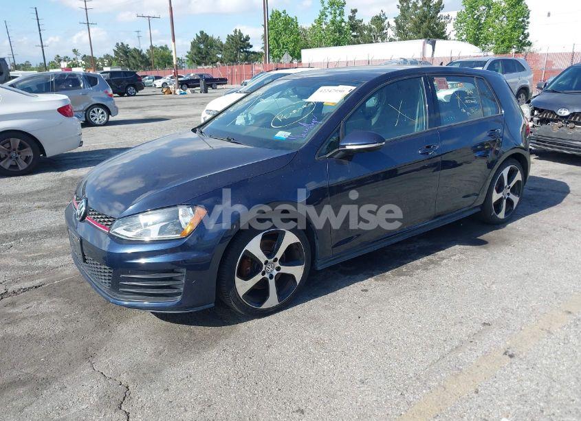 Photo 2 of 2017 Volkswagen Golf GTI AUTOBAHN 4-DOOR/S 4-DOOR/SE 4-DOOR/SPORT 4-DOOR (VIN 3VW4T7AU8HM038813)