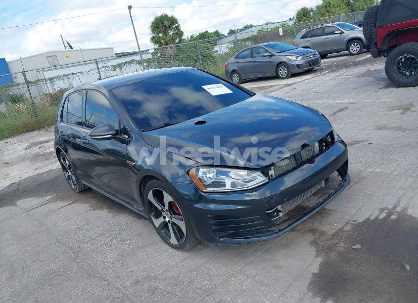 2017 Volkswagen Golf GTI AUTOBAHN 4-DOOR/S 4-DOOR/SE 4-DOOR/SPORT 4-DOOR (VIN 3VW4T7AU8HM065610) main photo