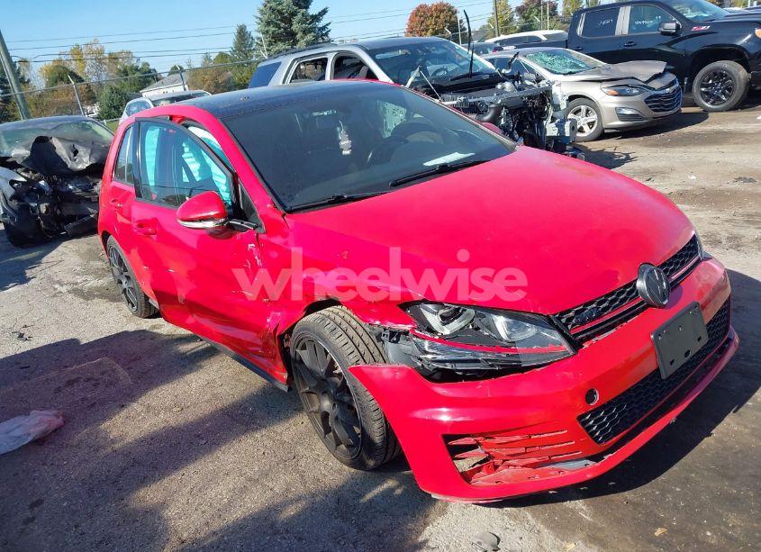 2016 Volkswagen Golf GTI SE 4-DOOR (VIN 3VW4T7AU9GM021176) main photo