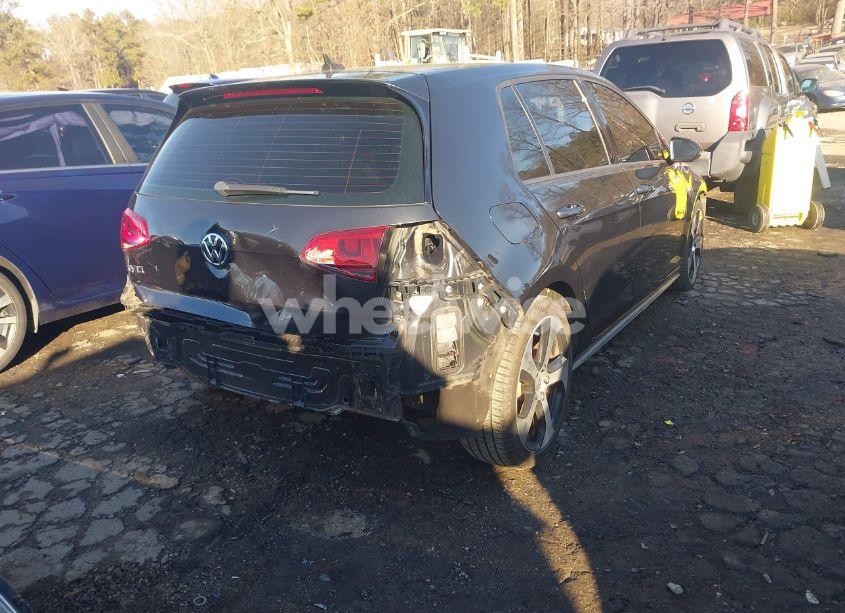 Photo 4 of 2017 Volkswagen Golf GTI AUTOBAHN 4-DOOR/S 4-DOOR/SE 4-DOOR/SPORT 4-DOOR (VIN 3VW4T7AU9HM034897)