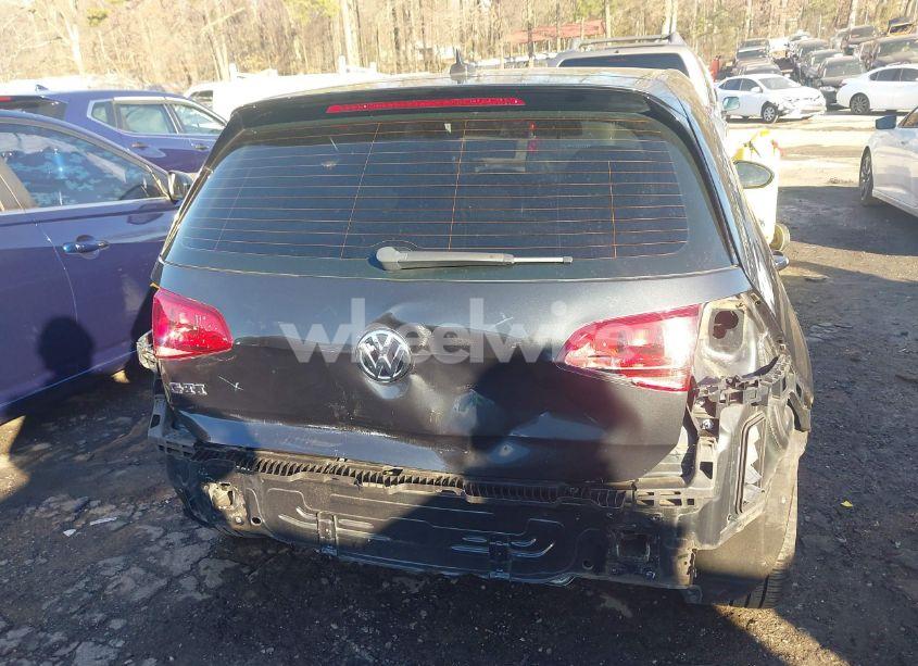 Photo 6 of 2017 Volkswagen Golf GTI AUTOBAHN 4-DOOR/S 4-DOOR/SE 4-DOOR/SPORT 4-DOOR (VIN 3VW4T7AU9HM034897)
