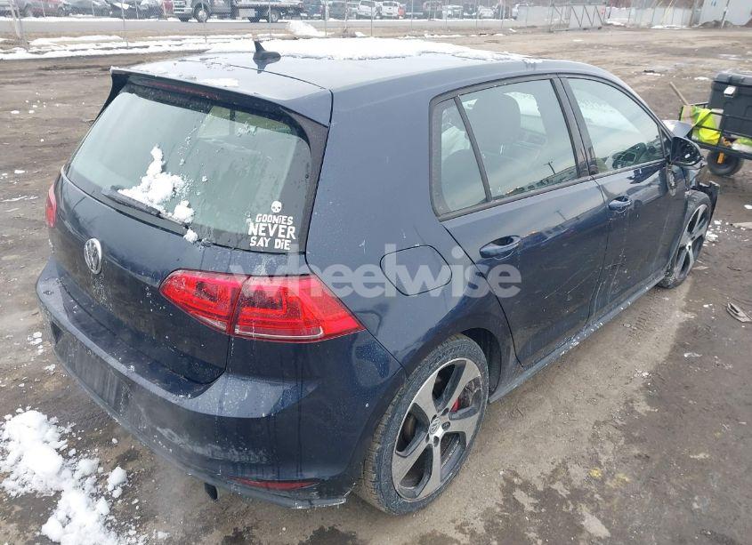 Photo 4 of 2016 Volkswagen Golf GTI SE W/PERFORMANCE PACKAGE 4-DOOR (VIN 3VW547AU0GM038319)