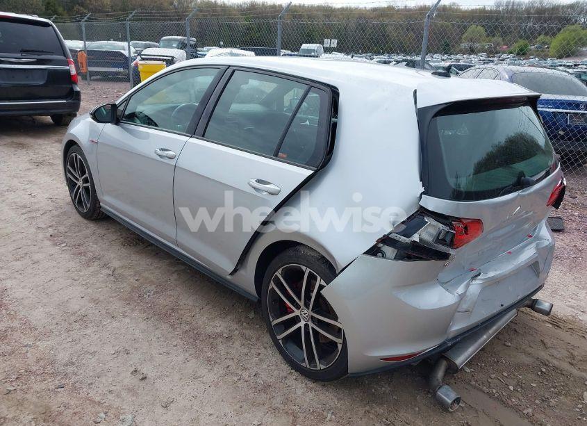 Photo 3 of 2017 Volkswagen Golf GTI AUTOBAHN 4-DOOR/S 4-DOOR/SE 4-DOOR/SPORT 4-DOOR (VIN 3VW547AU0HM036524)