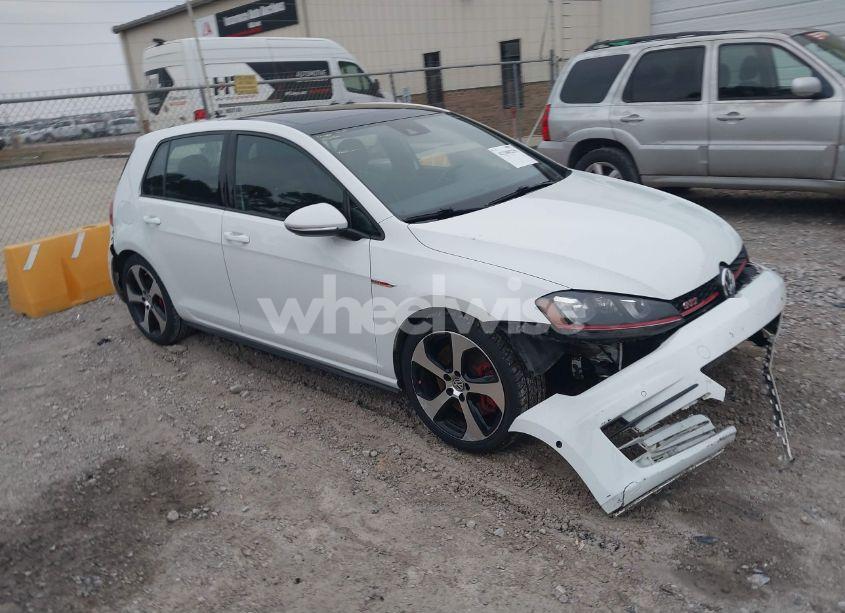 2016 Volkswagen Golf GTI AUTOBAHN W/PERFORMANCE PACKAGE 4-DOOR (VIN 3VW547AU1GM023568) main photo